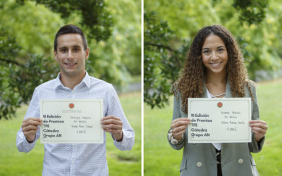 Premio Cátedra Grupo AN ex aequo a Paloma Azcona y Fermín Tabar